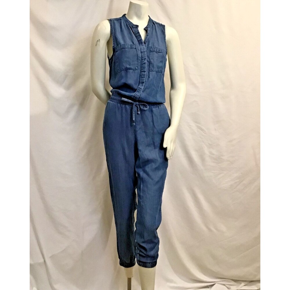 a.n.a. Indigo Jumpsuit Women's Size Small